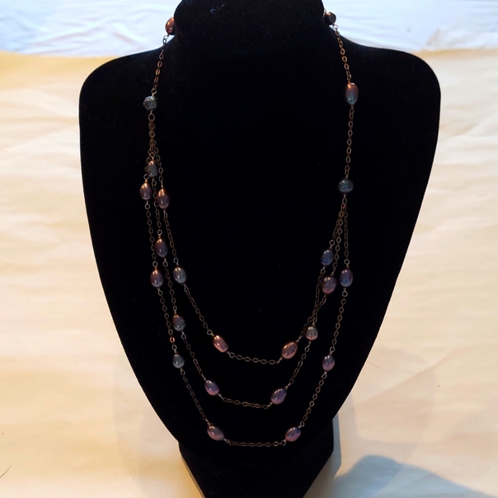 Three tier necklace